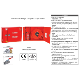 1'' 20 MT TÜPLÜ YANGIN DOLABI